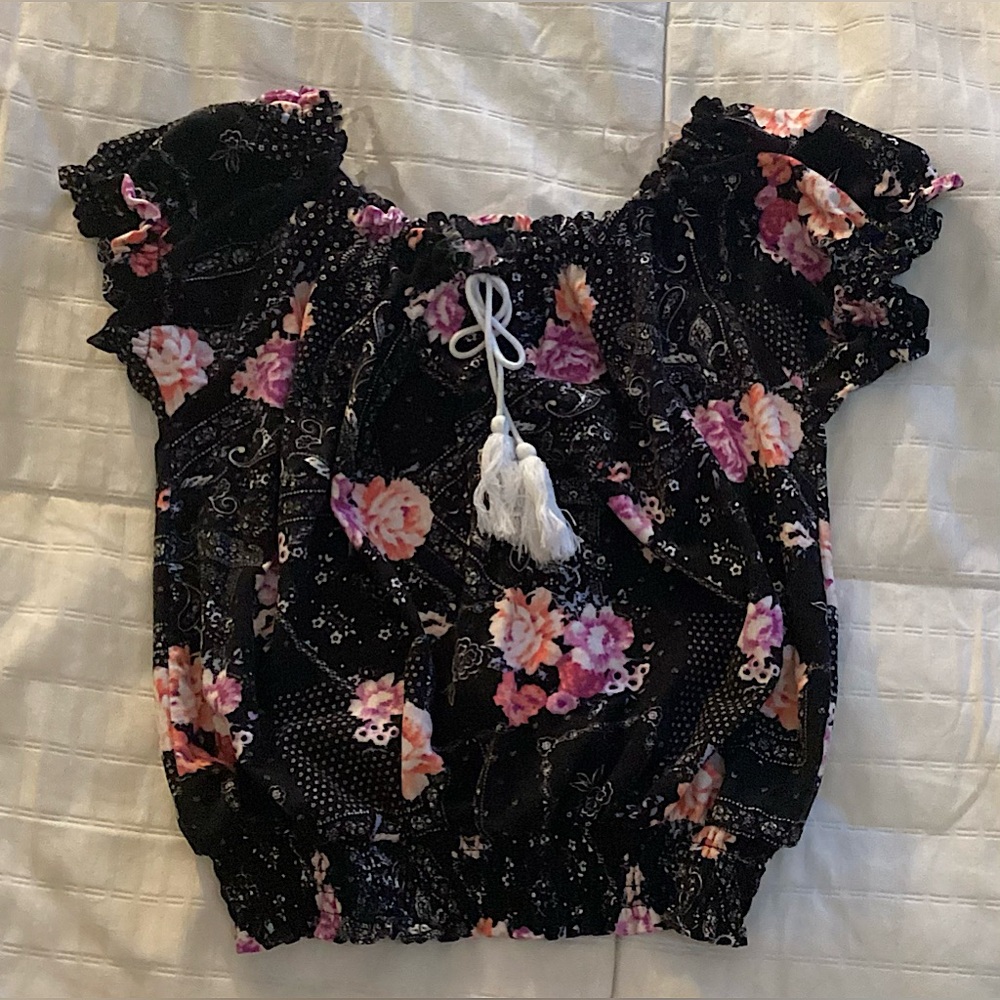 Girls, beautiful elastic waiste top 7/8. Bundle Deals!